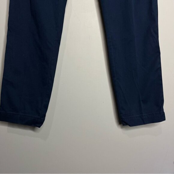 GAP Navy Blue Slim Cozy Stretch Twill Khakis, size 36x32 - Picture 4 of 9